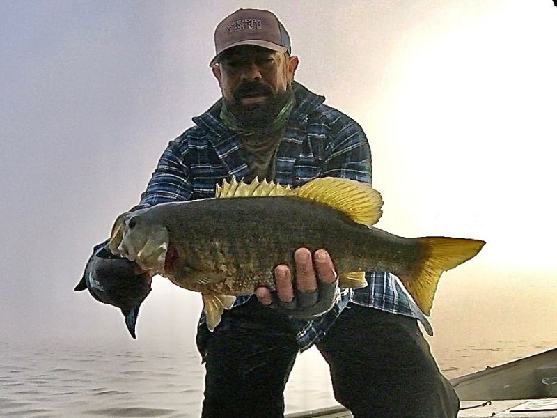 Susquehanna River smallmouth bass fishing